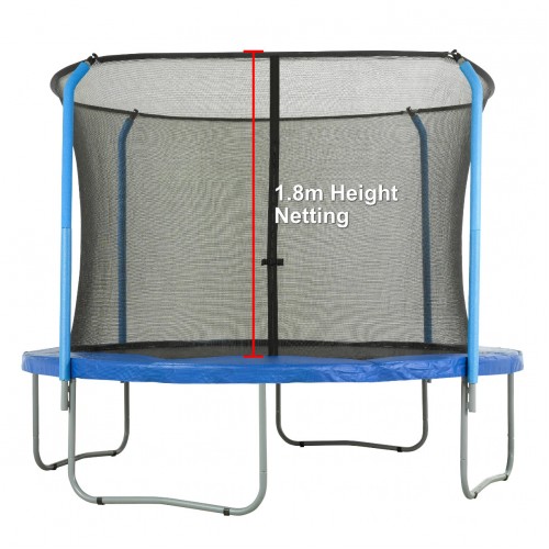 10 ft Safety Net ( for 4 or 8 Curved Pole trampoline )